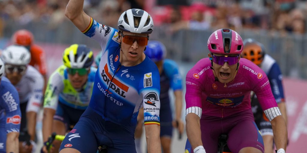 Giro 2024: Tim Merlier klopt Jonathan Milan en pakt tweede ritzege in Padova